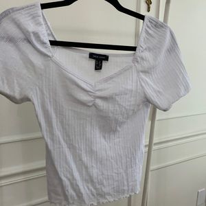 White Baby Doll Blouse